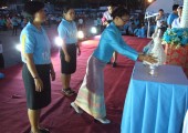 หอสมุดแห่งชาติชลบุรี เข้าร่วมพิธีวันเฉลิมพระชนมพรรษา สมเด็จพระนางเจ้าพระบรมราชินีนาถ 12 สิงหาคม 2558